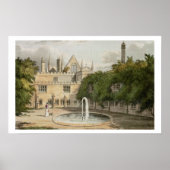 Newstead Abbey, van R. Ackermann's (1764-1834) 'R Poster (Voorkant)