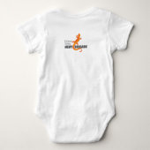 Newt Brigade Baby Jersey Bodysuit (Achterkant)