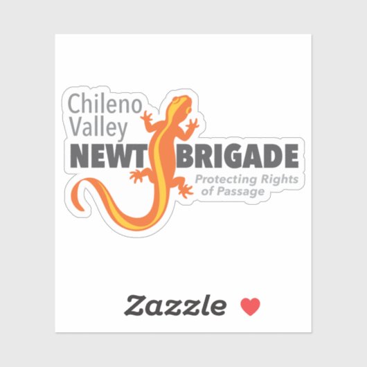 Newt Brigade Custom Cut Vinyl Sticker (Vel)