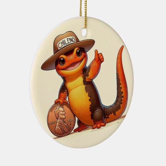 Newt Brigade Holiday Ornament - Newton (Rechts)