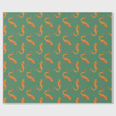 Newt Brigade inpakpapier - groen (Vlak)