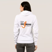 Newt Brigade Vrouwen Zip Up Hoodie (Achterkant volledig)