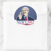 Newt Gingrich 2012 Gag Sticker Set (Tas)