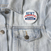 NEWT Gingrich 2012 Ronde Button 5,7 Cm (In situ)