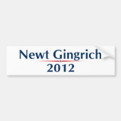 Newt Gingrich 2012 (v101) Bumpersticker (Voorkant)