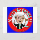 Newt Gingrich Briefkaart (Voorkant)