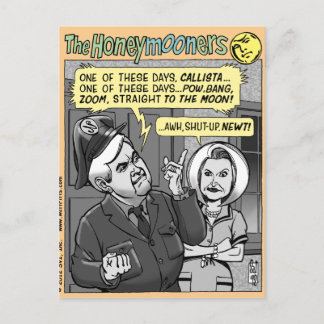 NEWT GINGRICH BRIEFKAART