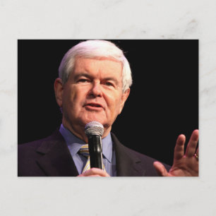 Newt Gingrich Briefkaart