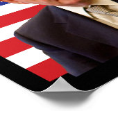 Newt Gingrich Quote - "Het Amerikaanse volk..." Poster (Hoek)