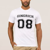 Newt Gingrich T-Shirt (Voorkant)