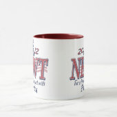 Newt Gingrich voor President 2012 Gear Mok (Midden)