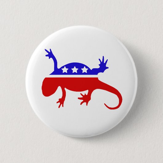 Newt Gingrich voor President Ronde Button 5,7 Cm (Voorkant)