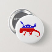 Newt Gingrich voor President Ronde Button 5,7 Cm (Voorkant /achterkant)