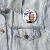 Newt Gingrich.....wat is Barack? Ronde Button 5,7 Cm (In situ)