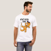 Newt-mero Uno Funny Newt Pun T-shirt (Voorkant volledig)