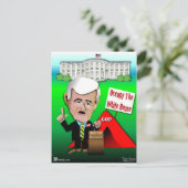 Newt Occupy White House Briefkaart (Staand voorkant)
