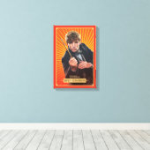 Newt Scamander Character Graphic Canvas Afdruk (Insitu (Houten vloer))