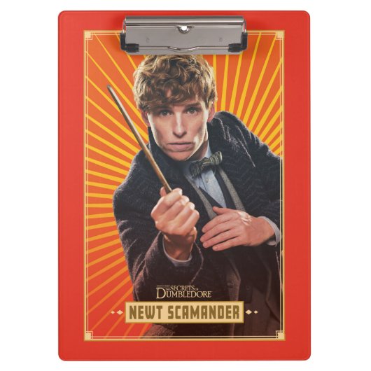 Newt Scamander Character Graphic Klembord (Voorkant)