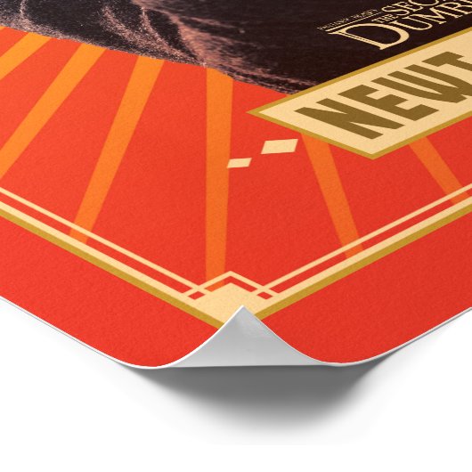 Newt Scamander Character Graphic Poster (Hoek)