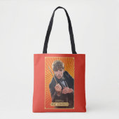 Newt Scamander Character Graphic Tote Bag (Voorkant)