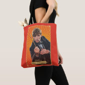 Newt Scamander Character Graphic Tote Bag (Dichtbij)