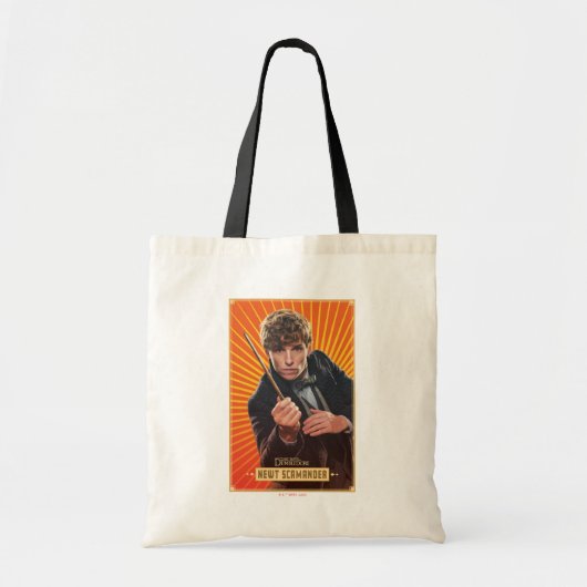 Newt Scamander Character Graphic Tote Bag (Voorkant)