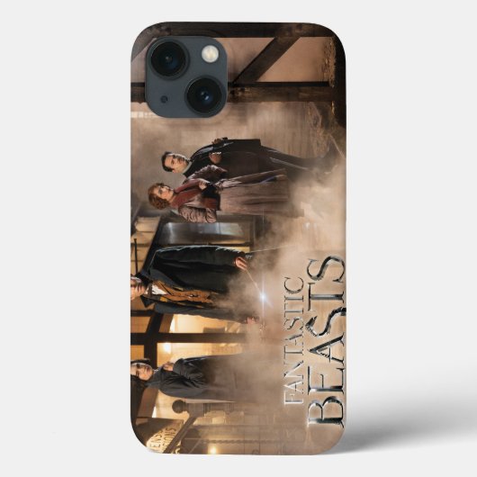 NEWT SCAMANDER™ & Co. op het treinstation Case-Mate iPhone Case (Achterkant)