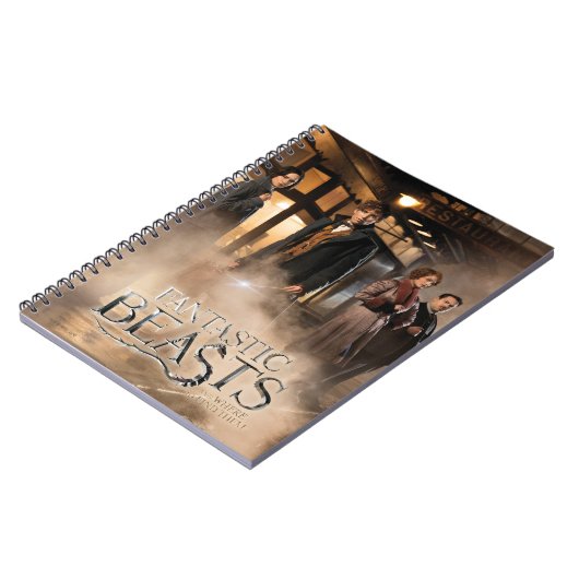 NEWT SCAMANDER™ & Co. op het treinstation Notitieboek (Linkerzijde)