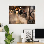 NEWT SCAMANDER™ & Co. op het treinstation Poster (Thuiskantoor)
