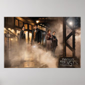 NEWT SCAMANDER™ & Co. op het treinstation Poster (Voorkant)