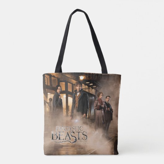 NEWT SCAMANDER™ & Co. op het treinstation Tote Bag (Achterkant)