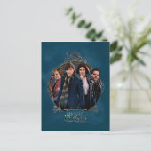 NEWT SCAMANDER™ en Company Art Nouveau Lijst Briefkaart (Staand voorkant)