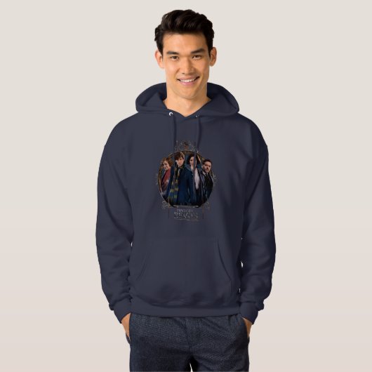 NEWT SCAMANDER™ en Company Art Nouveau Lijst Hoodie (Voorkant volledig)