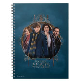 NEWT SCAMANDER™ en Company Art Nouveau Lijst Notitieboek (Voorkant)