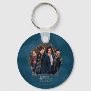 NEWT SCAMANDER™ en Company Art Nouveau Lijst Sleutelhanger