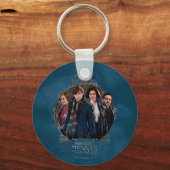 NEWT SCAMANDER™ en Company Art Nouveau Lijst Sleutelhanger (Voorkant)