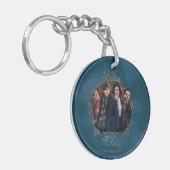 NEWT SCAMANDER™ en Company Art Nouveau Lijst Sleutelhanger (Voorkant Links)