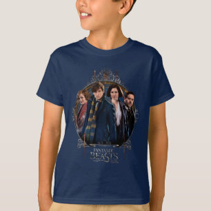 NEWT SCAMANDER™ en Company Art Nouveau Lijst T-shirt