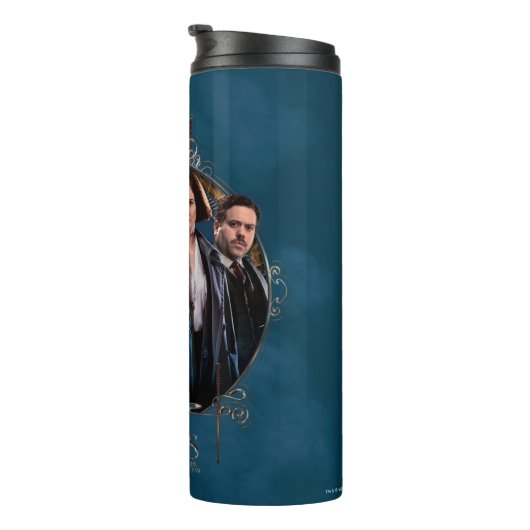 NEWT SCAMANDER™ en Company Art Nouveau Lijst Thermosbeker (Geroteerd rechts)