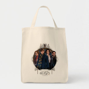 NEWT SCAMANDER™ en Company Art Nouveau Lijst Tote Bag