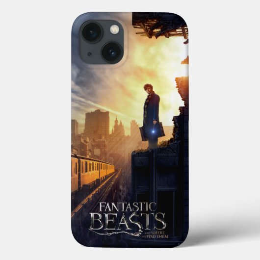 NEWT SCAMANDER™ in Destroyed Building Case-Mate iPhone Case (Achterkant)