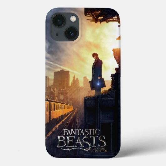 NEWT SCAMANDER™ in Destroyed Building Case-Mate iPhone Case (Achterkant)