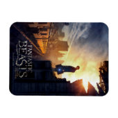 NEWT SCAMANDER™ in Destroyed Building Magneet (Horizontaal)