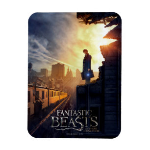 NEWT SCAMANDER™ in Destroyed Building Magneet