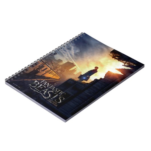 NEWT SCAMANDER™ in Destroyed Building Notitieboek (Linkerzijde)