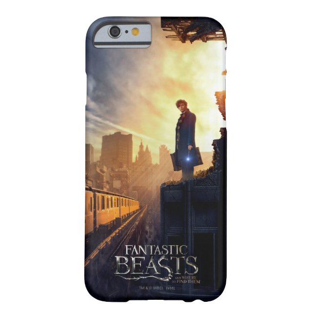 NEWT SCAMANDER™ in het verwoeste gebouw Case-Mate iPhone Case (Achterkant)