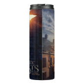 NEWT SCAMANDER™ in het verwoeste gebouw Thermosbeker (Achterkant)