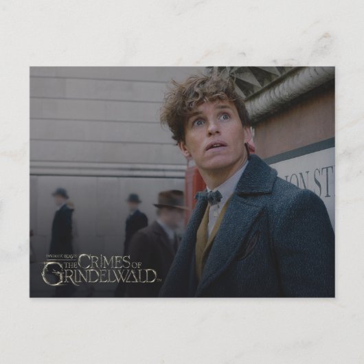 NEWT SCAMANDER™ in London Photo Briefkaart (Voorkant)