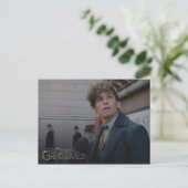 NEWT SCAMANDER™ in London Photo Briefkaart (Staand voorkant)