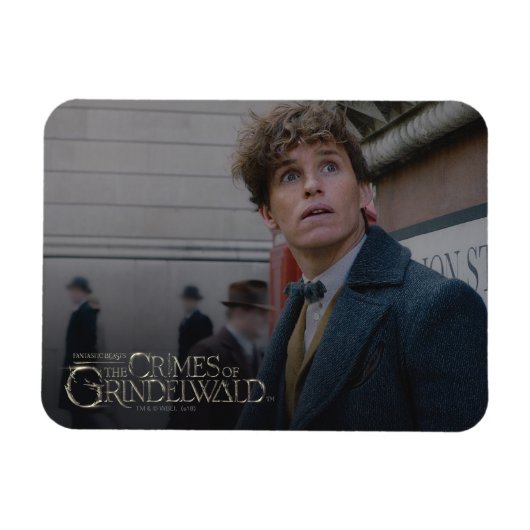 NEWT SCAMANDER™ in London Photo Magneet (Horizontaal)